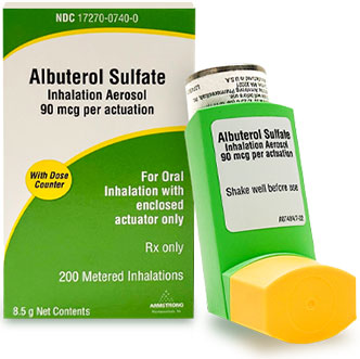 Albuterol Sulfate HFA Inhaler 90 mcg – 8.5 g